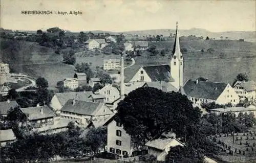 Ak Heimenkirch im Allgäu, Gesamtansicht