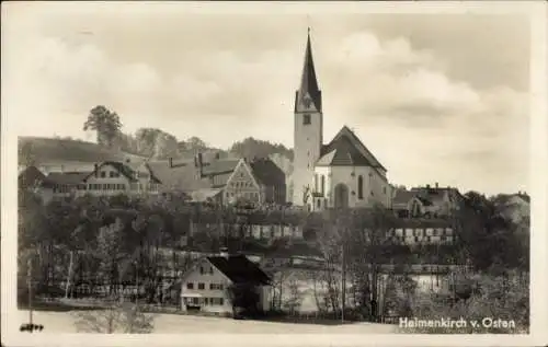 Ak Heimenkirch im Allgäu, Blick von Osten