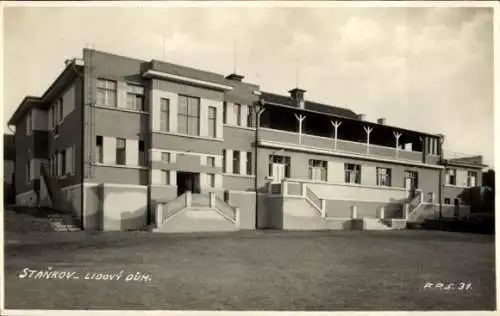 Ak Staňkov u Třeboně Stankau Südböhmen, Volksbunker