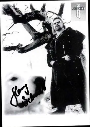 Ak Sänger Harry, Portrait, Autogramm