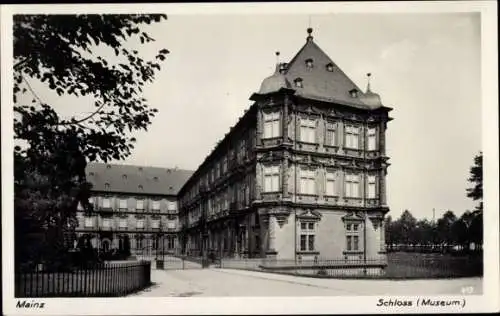 Ak Mainz am Rhein, Schloss, Museum