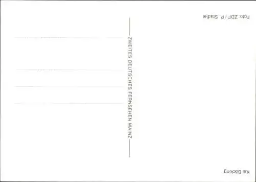 Ak Moderator Kai Böcking, Portrait, Autogramm