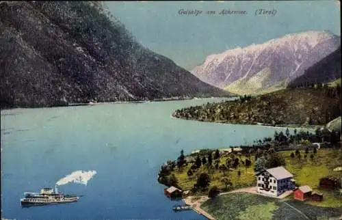 Photochromie Achensee Tirol, Gaisalpe am Achensee, Nr 10760