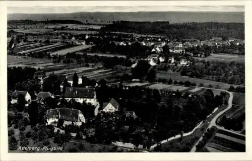 Ak Adelberg bei Göppingen, Fliegeraufnahme