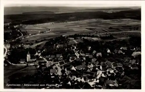 Ak Egenhausen im Nordschwarzwald, Fliegeraufnahme