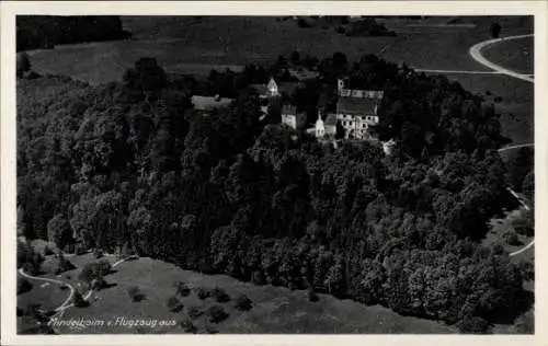 Ak Mindelheim im Unterallgäu, Fliegeraufnahme