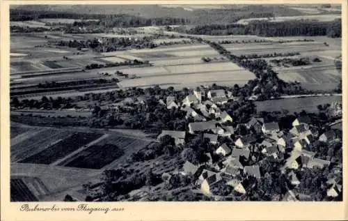 Ak Bubenorbis Mainhardt in Württemberg, Fliegeraufnahme