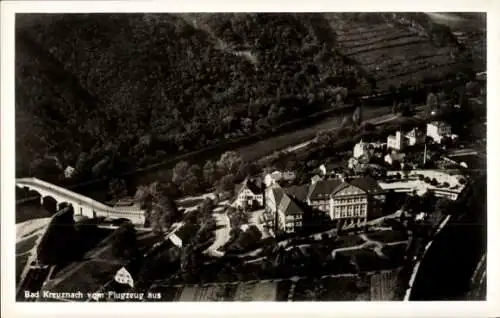 Ak Bad Kreuznach in Rheinland Pfalz, Fliegeraufnahme