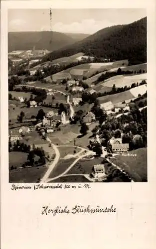 Ak Reinerzau Alpirsbach im Schwarzwald, Fliegeraufnahme