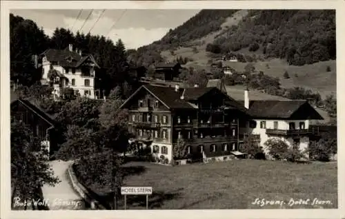 Ak Schruns Vorarlberg Österreich, Ansicht Hotel Stern