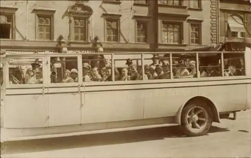 Foto Ak München, Münchener Fremden Rundfahrten