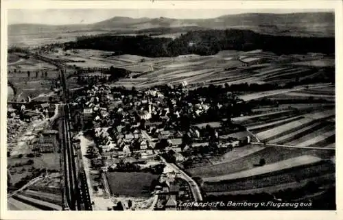 Ak Zapfendorf in Oberfranken, Fliegeraufnahme, Bamberg