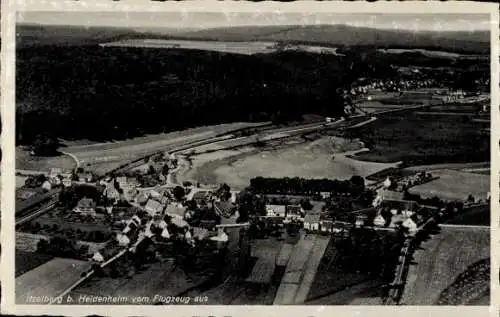 Ak Itzelberg Königsbronn Baden Württemberg, Fliegeraufnahme