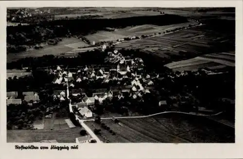 Ak Roßwälden Ebersbach an der Fils, Fliegeraufnahme