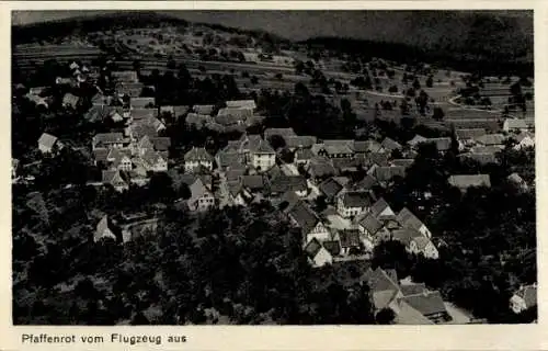 Ak Pfaffenrot Marxzell im Schwarzwald, Fliegeraufnahme