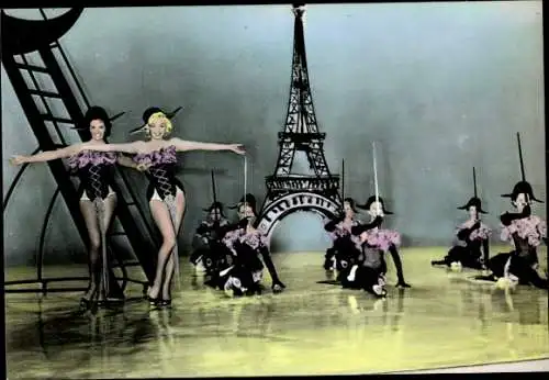 Ak Schauspielerin Marilyn Monroe, Portrait, Gentlemen Prefer Blondes, Eifelturm