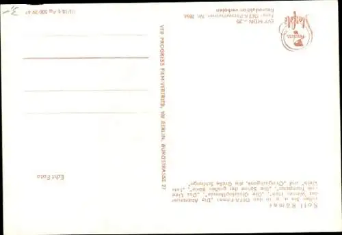 Ak Schauspieler Rolf Römer, Die Abenteuer des Werner Holt, Chingachgook