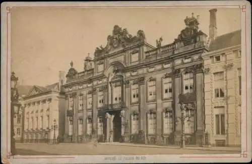 Kabinettfoto Anvers Antwerpen Flandern, Palais du Roi