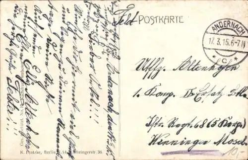 Ak Kaiser Wilhelm II., Kaiser Franz Joseph I., Treue Waffenbrüderschaft, I. WK