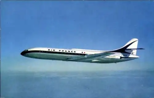 Ak Französisches Passagierflugzeug, Air France, Caravelle