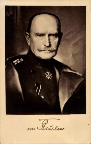 Ak Generaloberst Hans von Beseler, Portrait, Pour le Mérite Orden