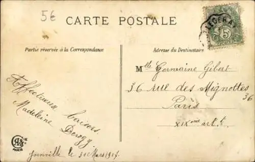 Ak Glückwunsch 1. April, Fisch, Vergissmeinnicht