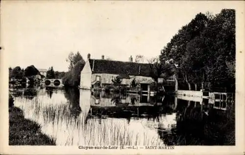 Ak Cloyes sur le Loir Eure et Loir, Saint-Martin