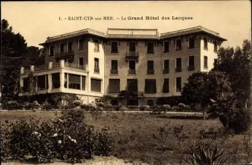 Ak Saint Cyr sur Mer Var, Grand Hotel des Lecques