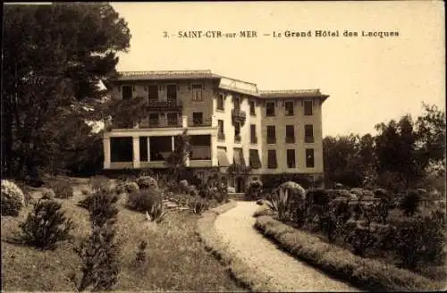 Ak Saint Cyr sur Mer Var, Grand Hotel des Lecques