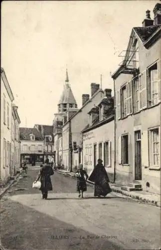 Ak Illiers Eure et Loir, Rue de Chartres