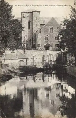 Ak Chartres Eure et Loir, Ancienne Eglise Saint-Andre