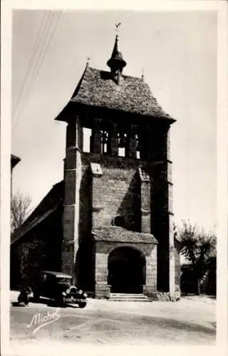 Ak Saint Cirgues la Loutre Corrèze, Kirche