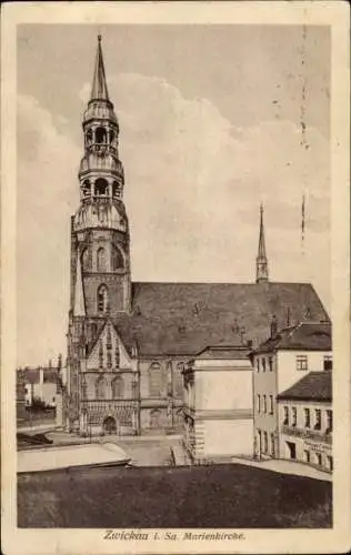 Ak Zwickau in Sachsen, Marienkirche