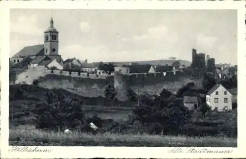 Ak Hillesheim in der Eifel, Alte Stadtmauer