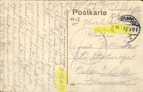 Ak Bad Hersfeld Hessen, Total, Feldpost