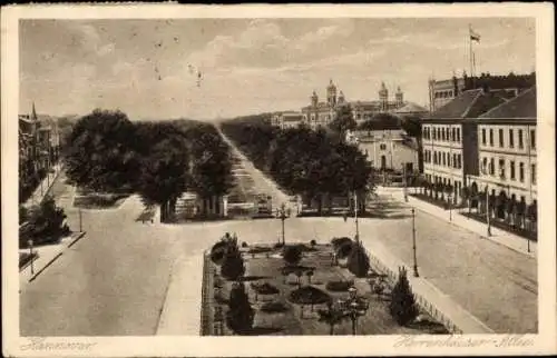 Ak Hannover in Niedersachsen, Herrenhäuser Allee