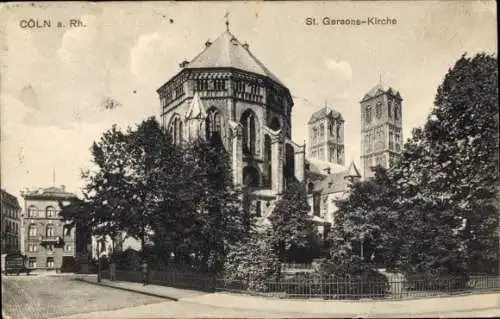 Ak Köln am Rhein, St. Gereons-Kirche