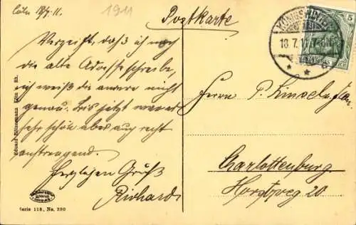 Ak Köln am Rhein, Dom, Westportal