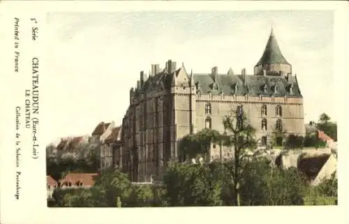 Ak Châteaudun Eure et Loir, Château