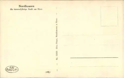 Ak Nordhausen am Harz, Roland