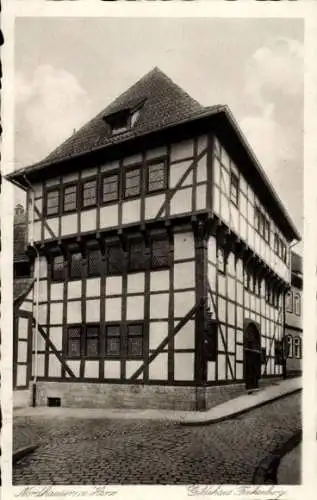 Ak Nordhausen Harz, Gildehaus Finkenburg