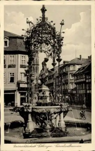 Ak Göttingen, Universitätsstadt, Gänselieselbrunnen