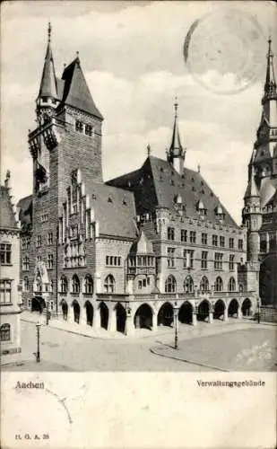 Ak Aachen, Verwaltungsgebäude