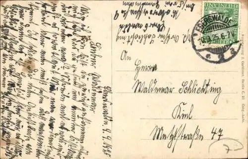 Ak Eberswalde in der Mark, Panorama