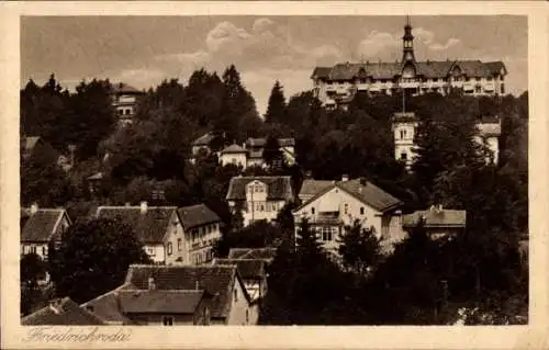 Ak Friedrichroda im Thüringer Wald, Ortsansicht