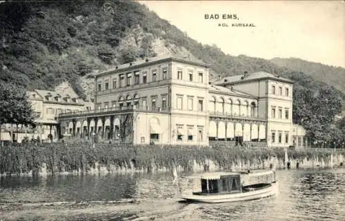 Ak Bad Ems an der Lahn, Königlicher Kursaal