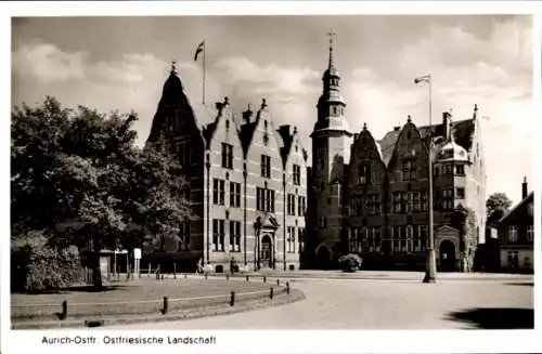 Ak Aurich in Ostfriesland, Ostfriesische Landschaft