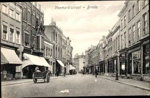 Ak Breda Nordbrabant Niederlande, Veemarktstraat