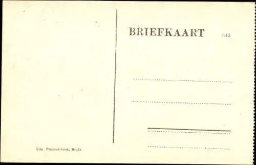 Ak Breda Nordbrabant Niederlande, Lange Brugstraat