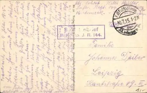 Ak Autry Argonnen Ardennes, zerstörtes Dorf Autry im Argonner Wald